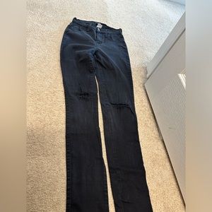 Black ripped jeans - super comfy